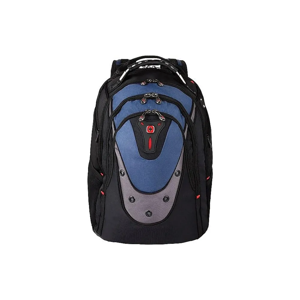 Ibex Laptop Backpack, Black/Blue (27316060)<Wenger Outlet