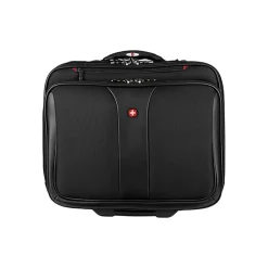 Laptop Bags|Wenger Patriot II Two Piece 17" Polyester Rolling Laptop Bag, Black (602685)