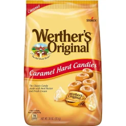 Riesen Werther's Original Carmel Hard Candies and Carmel Chocolates, 30 oz (600-00285)