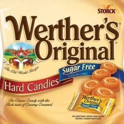 Werther's Original Sugar Free Caramel Hard Candy, 2.75 oz., (SUL831498)