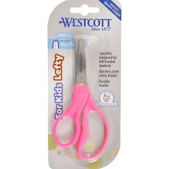 Scissors|Westcott School Kumfy 5" Metal Blunt Tip, Assorted Colors, Pack of 6 (ACM13594-6)