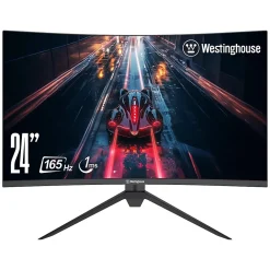 Best Westinghouse RX6230 24" Curved 165 Hz LED Gaming Monitor, Black (WC24RX6230)