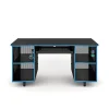 Computer Desks*Whalen Emergent Gaming 60"W Computer Desk, Black (SPUS-EGDB)