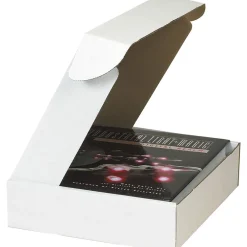 Sale Partners Brand White Deluxe Literature Mailer, 14" x 3-3/4" x 2-3/4", 50/Bundle