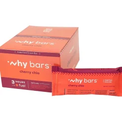 Why Bars Gluten-Free Cherry Chia Superfood Energy Bar, 2.04 oz., 12 Bars/Box (WB4)