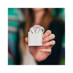 Driftr Wireless Ambient Sound Earbuds, Bluetooth, White (WITW2151)<Wicked Audio Clearance