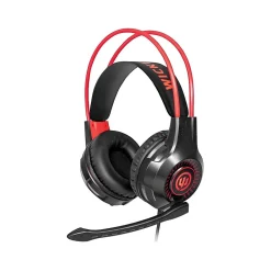 Best Wicked Audio Grid Legion 500 Stereo Gaming Headset, 3.5mm, Black/Red (WI-GH500)