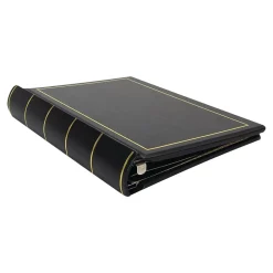 Accounting & Record Journals*Wilson Jones Minute Record Book, 9.3"W x 11.6"H, Black, 250 Sheets/Book (W0395-11)