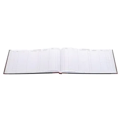 Accounting & Record Journals*Wilson Jones Visitor Book, 10 Columns, 12.25" x 9.5", Black, 208 Sheets/Book (S491)
