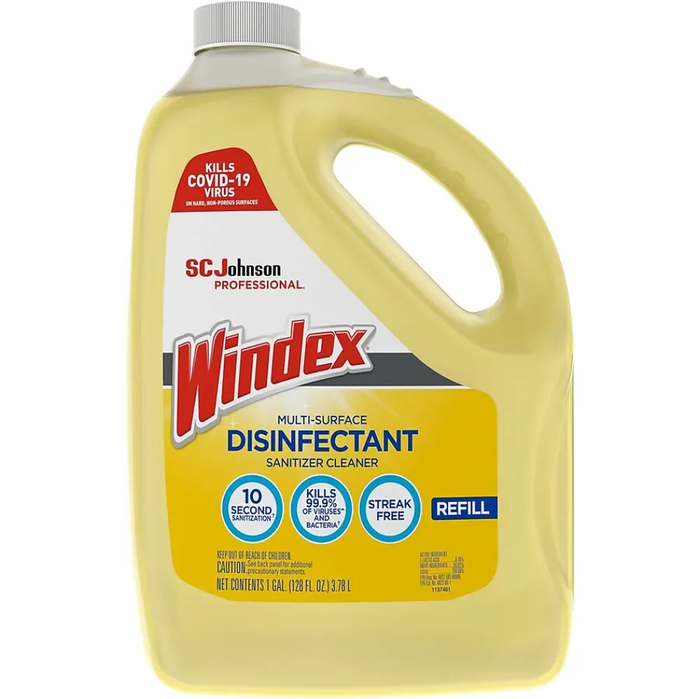 Multi-Surface Disinfectant Sanitizer Cleaner, Citrus, 128 oz. (682265)<Windex Sale