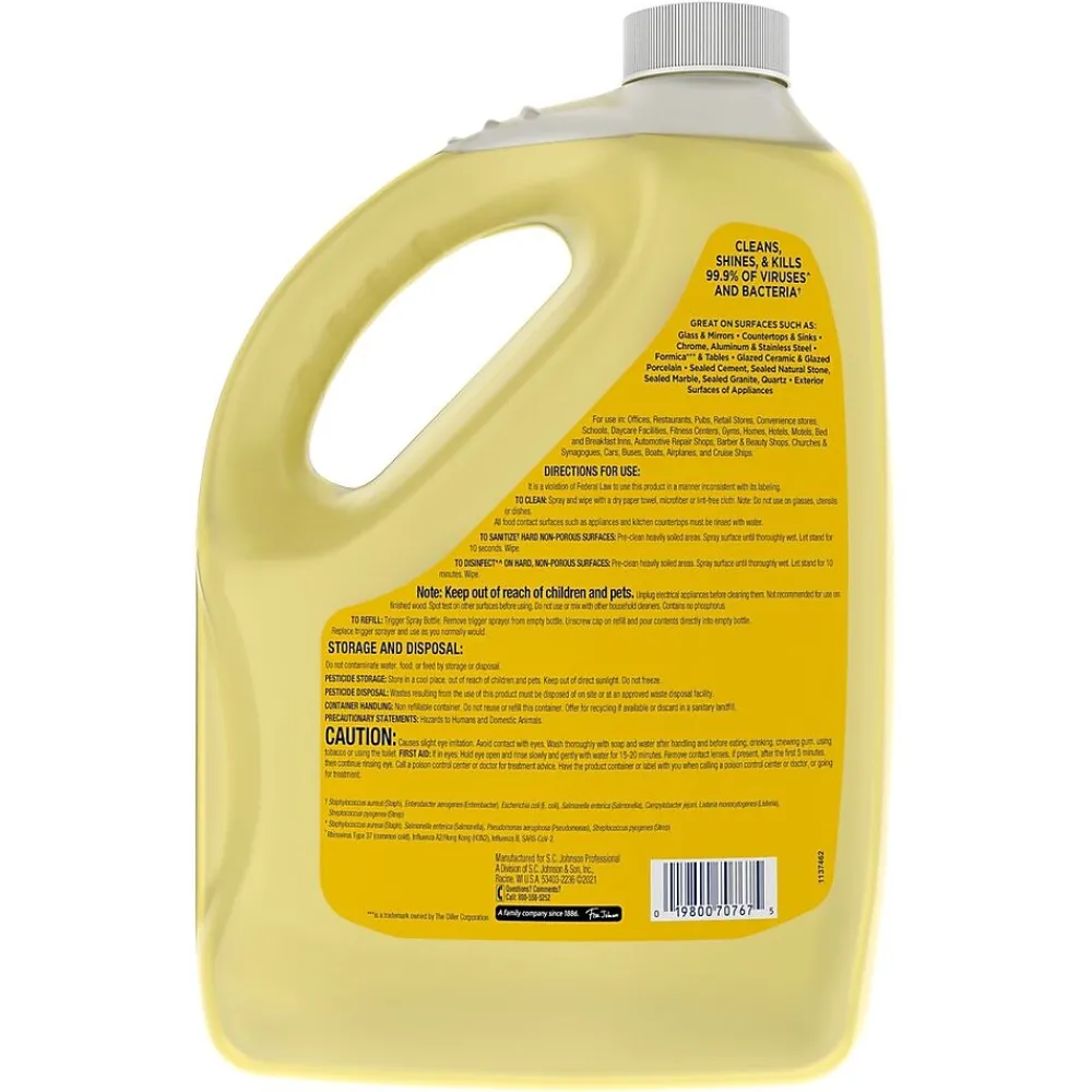 Multi-Surface Disinfectant Sanitizer Cleaner, Citrus, 128 oz. (682265)<Windex Sale