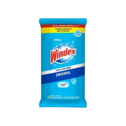 Window and Glass Wipes, Original, 38/Pack (319251)<Windex New
