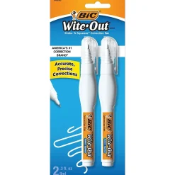 Correction & White-Out|Wite-Out Shake 'N Squeeze Correction Pen, White, 2/Pack (50695)