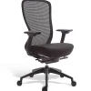 Office Chairs*Workplace 2.0 Workplace2.0™ Ayalon Ergonomic Fabric Swivel Task Chair, Black (UN51505)