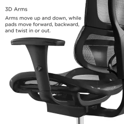 Office Chairs*Workplace 2.0 Workplace2.0 Lawton Ergonomic Mesh Swivel Task Chair, Black (UN62655)