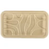 World Centric Fiber Trays, PLA Lined, PFAS Free, 8.3 x 4.9 x 0.7, Natural, 500/Carton