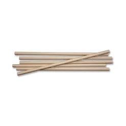 World Centric Sustainable Kraft Paper Straws, 8", 6,000/Carton (WORSTPA8K)