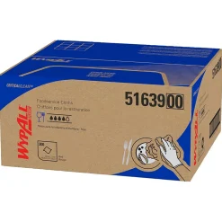 CriticalClean Fabric Food Service Cloths, 23.5" x 12.5", Red, 200 Cloths/Pack (51639)<WypAll Hot