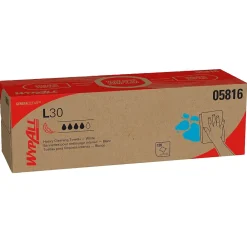 GeneralClean L30 Cellulose Cleaning Wipers, 16.4" x 9.8", White, 120 Wipers/Box, 6/Carton (05816)<WypAll Outlet