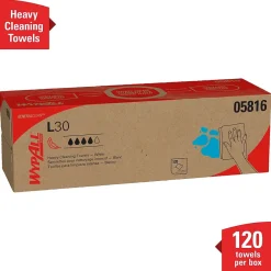 GeneralClean L30 Cellulose Cleaning Wipers, 16.4