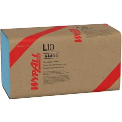 GeneralClean L10 Nylon Cleaning Wipers, 10.25" x 9.1", Blue, 224 Wipers/Box, 10/Carton (05123)<WypAll Sale