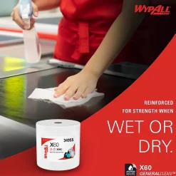 GeneralClean X60 Nylon Cleaning Wipers, 13.4