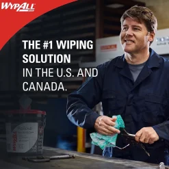 PowerClean ProScrub Fabric Cleaning Wipers, 12