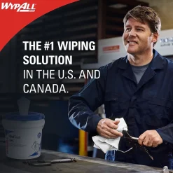 PowerClean WetTask Fabric Cleaning Wipers, 15