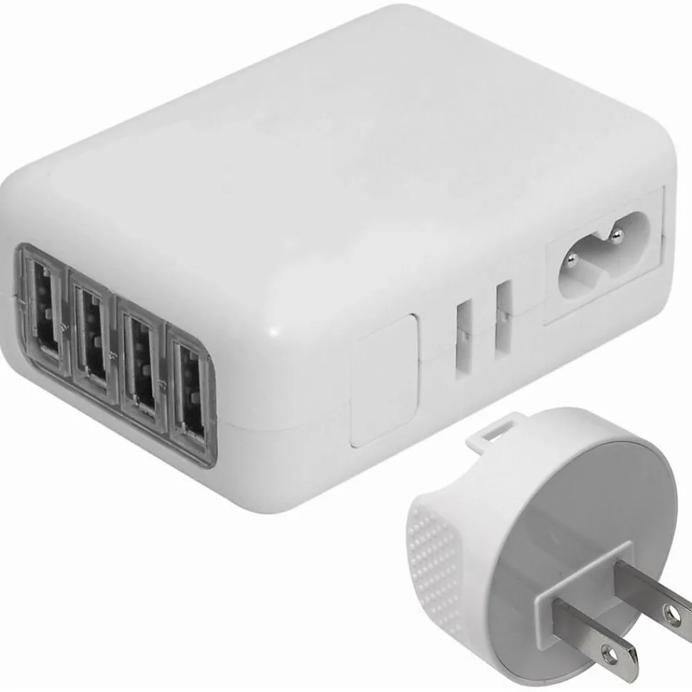 4 Port USB Wall Charger (4XUSBCHARGER4)<4XEM Hot