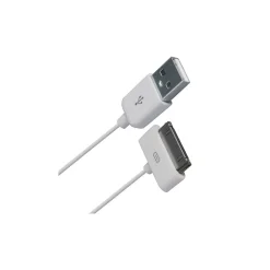 30-Pin To RCA Composite Audio/Video Plus USB Charging Adapter For iPhone/iPod/iPad<4XEM Best