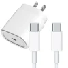 USB-C Charging Kit for iPhone 15 and iPhone 15 Plus, White (4XIPHNKIT6)<4XEM Online