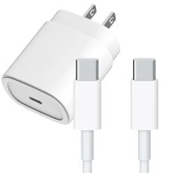 USB-C Charging Kit for iPhone 15 Pro and iPhone 15 Pro Max, White (4XIPHNPROKIT6)<4XEM New
