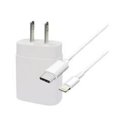 USB-C to Lightning Charging Kit/Bundle for iPhone 13, White (4XIPADKITC3)<4XEM Sale