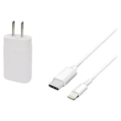 USB-C to Lightning Charging Kit/Bundle for iPhone 13, White (4XIPADKITC6)<4XEM Hot