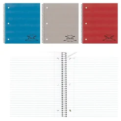 Subject Notebooks|Xtreme Kolor Kraft 1-Subject Notebooks, 8.875