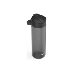 Zak! Liberty Plastic Water Bottle, 24 oz., Ebony (0015-X280)