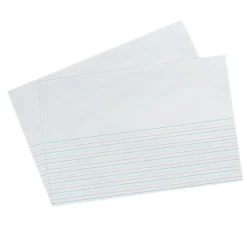 Classroom Paper*Zaner-Bloser 18" x 12" Picture Story Paper, 5/8" x 5/16" x 5/16" Ruled, 250 Sheets/Pack, 2 Packs (PACZP2694-2)