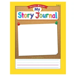 Composition Notebooks|Zaner-Bloser Composition Notebooks, 8.375" x 10.875", Wide Ruled, 16 Sheets, Multicolor, 6/Bundle (ELP311843-6)