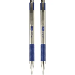 Pens|Zebra G-301 Retractable Gel Pen, Medium Point, 0.7mm, Blue Ink, 2 Pack (41322)
