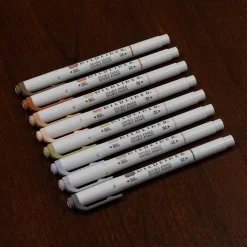 Highlighters|Zebra Mildliner Twin Tip Highlighters, Bullet/Chisel Tip, Neutral Assorted, 8/Pack (78208)