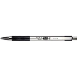 Pens|Zebra Pen F-301 Retractable Ballpoint Pens, Extra Bold, Black, Dozen (ZEB 27310)