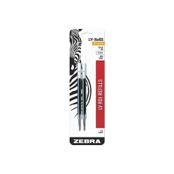 Pens|Zebra Sarasa Dry Gel-Ink Pen Refill, Medium Point, Black Ink, 2 Pack (87012)