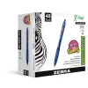Pens|Zebra Z-Grip Retractable Ballpoint Pen, Medium Point, 1.0mm, Blue Ink, 48 Pack (22248)