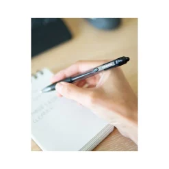 Pens|Zebra Z-Grip Retractable Ballpoint Pen, Medium Point, 1.0mm, Black Ink, 96/Pack (22196)