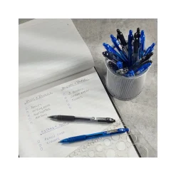 Pens|Zebra Z-Grip Retractable Ballpoint Pen, Medium Point, 1.0mm, Black Ink, 96/Pack (22196)