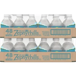Zephyrhills 100% Natural Spring Water, 8-Ounce Mini Plastic Bottles, 48/Pack (11475286)
