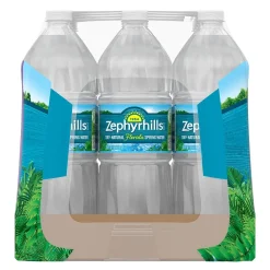 Zephyrhills 100% Natural Spring Water, Regular Flavor, 33.8 oz. Plastic Bottles, 15/Carton (11475332)