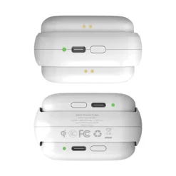 Zero 10,000 mAh Qi Wireless Travel Cube with USB-C Charging Cable (-TC-10000)