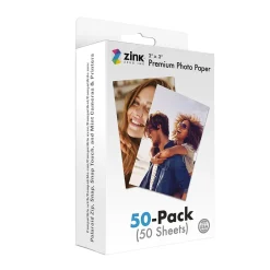 Photo Paper*Zink 2" x 3" Premium Glossy Instant Photo Paper 50 Pack Compatible with Polaroid Snap, Snap Touch & More