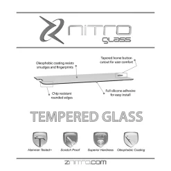 Znitro Nitro Glass Screen Protector for Samsung Galaxy S 10e, (689466210040)